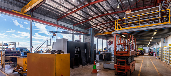 Ausdrill Ltd - Drilling Tools Australia. Workshop & office construction
