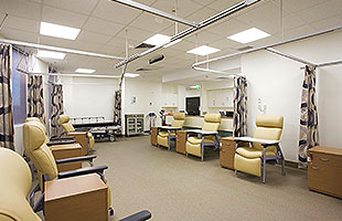 Large medical treatment room constructed by Building Solutions