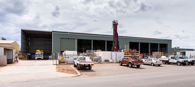 Ausdrill Ltd - Drilling Tools Australia. Workshop & office construction